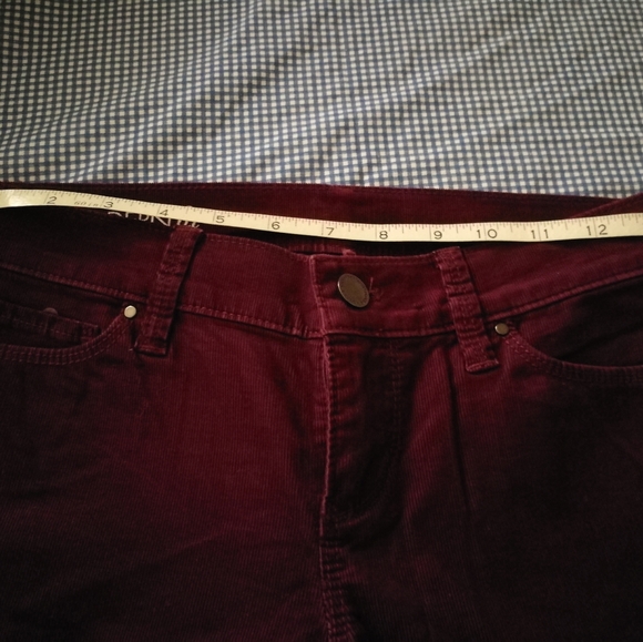 New Ann Taylor burgundy corduroy pants - size S - Picture 7 of 9